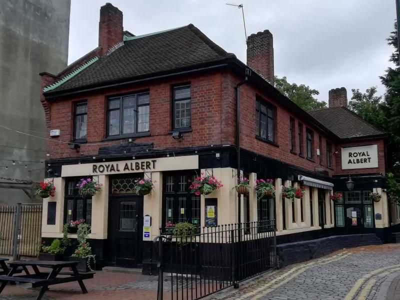 Royal Albert, Crystal Palace. (Pub, External, Key). Published on 30-08-2020