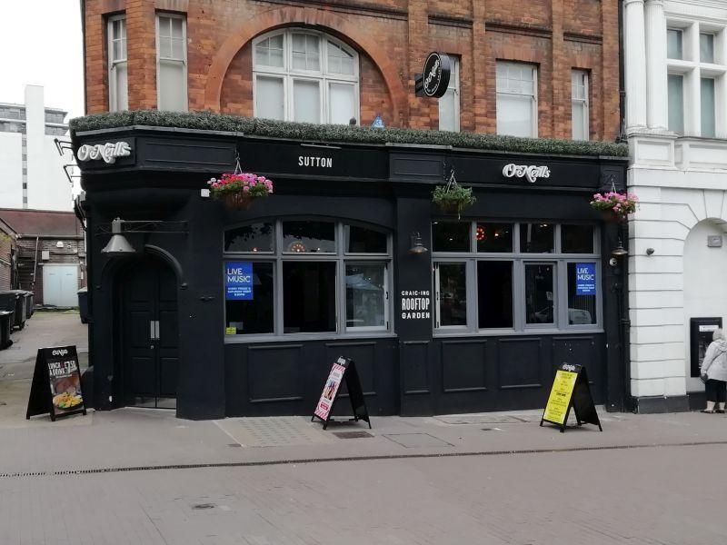 O'Neill's, Sutton. (Pub, External, Key). Published on 16-08-2021