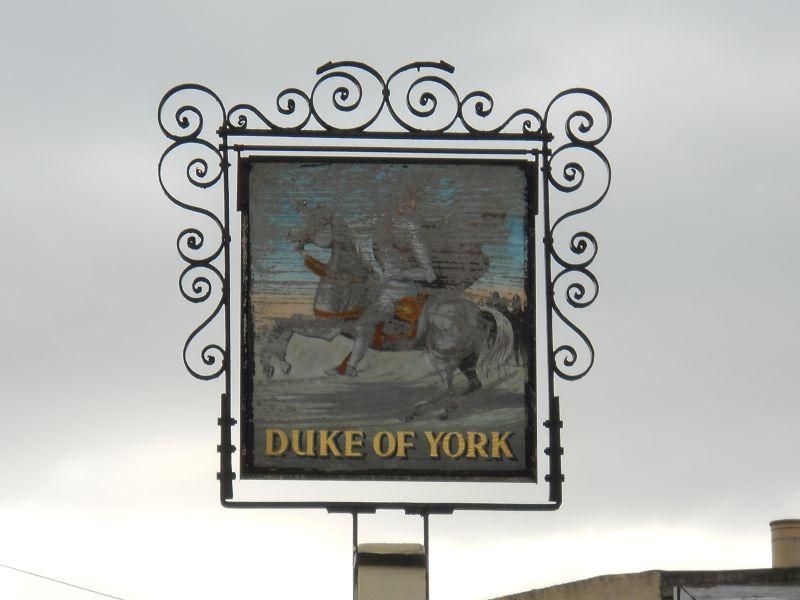 Duke of York, Croydon. (Pub, Sign). Published on 07-05-2024