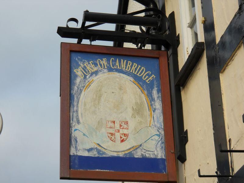 Duke of Cambridge, Croydon. (Pub, Sign). Published on 07-05-2024