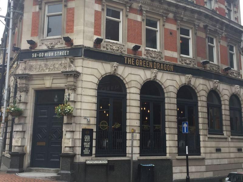 Green Dragon, Croydon. (Pub, External, Key). Published on 26-05-2018