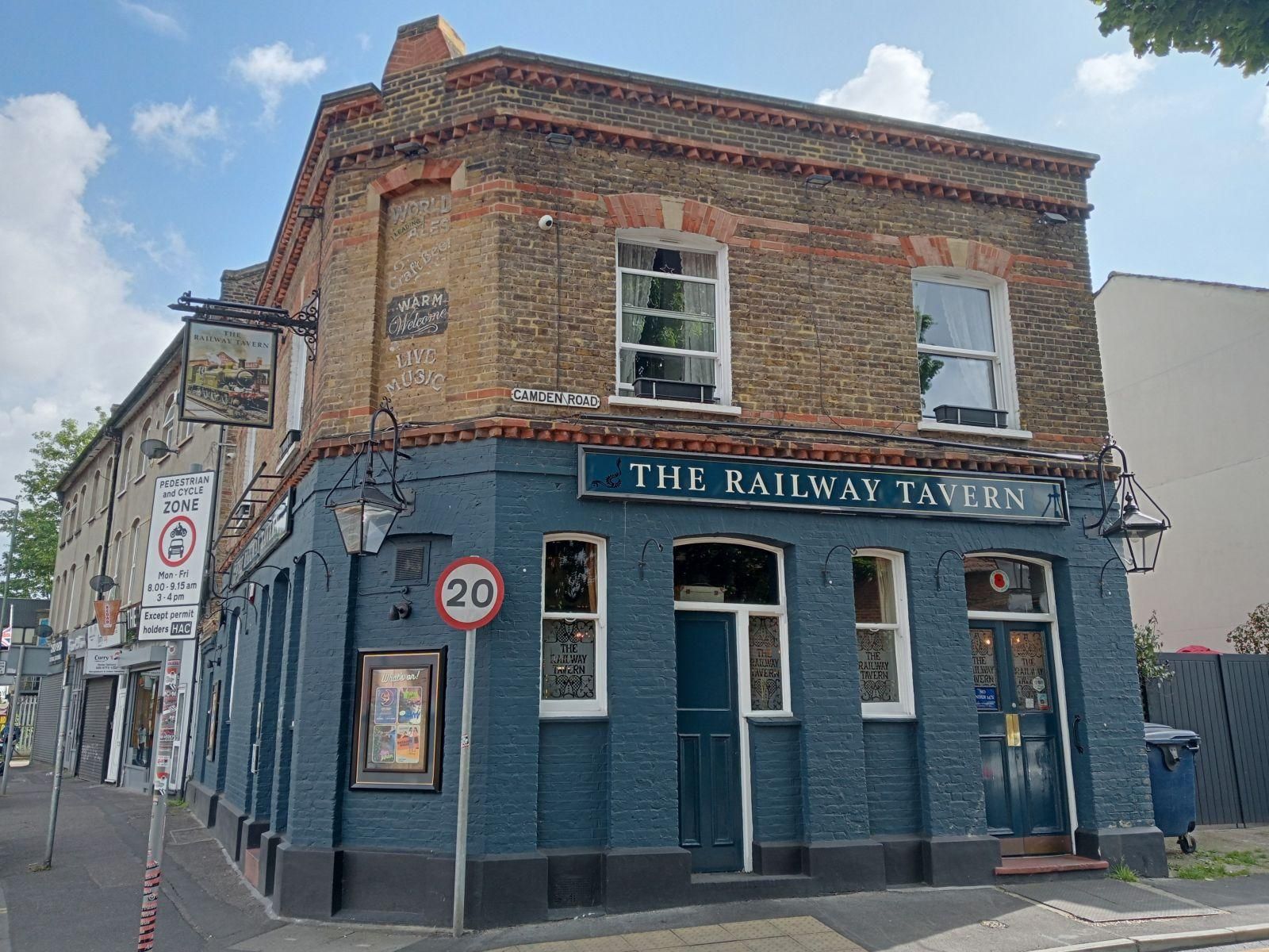Railway Tavern, Carshalton. (Pub, External, Key). Published on 18-05-2026