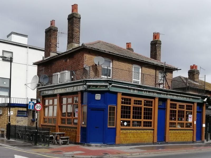 Olde Clock Tower, Croydon. (Pub, External, Key). Published on 19-08-2020