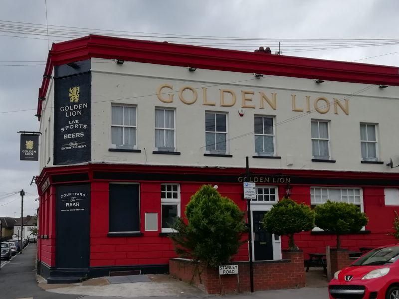 Golden Lion, Croydon. (Pub, External, Key). Published on 15-08-2024 