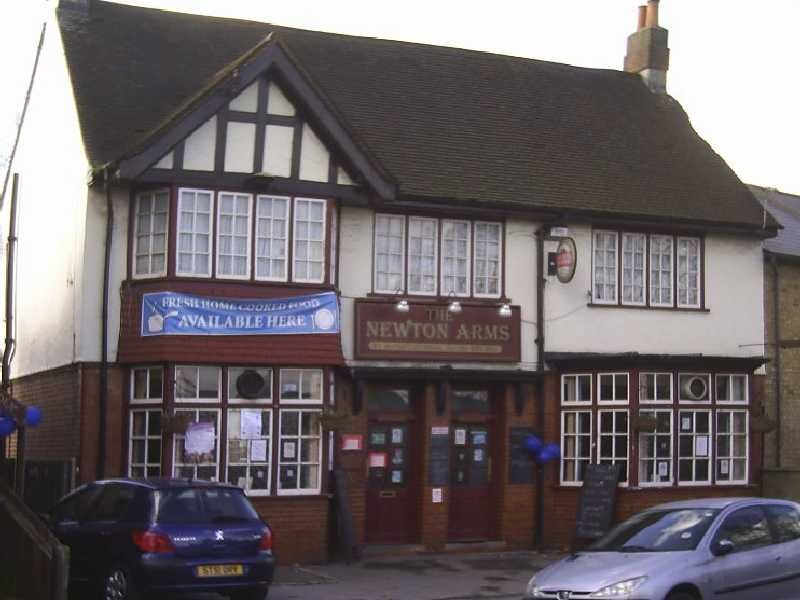 Newton Arms, Croydon. (Pub, External, Key). Published on 15-09-2014