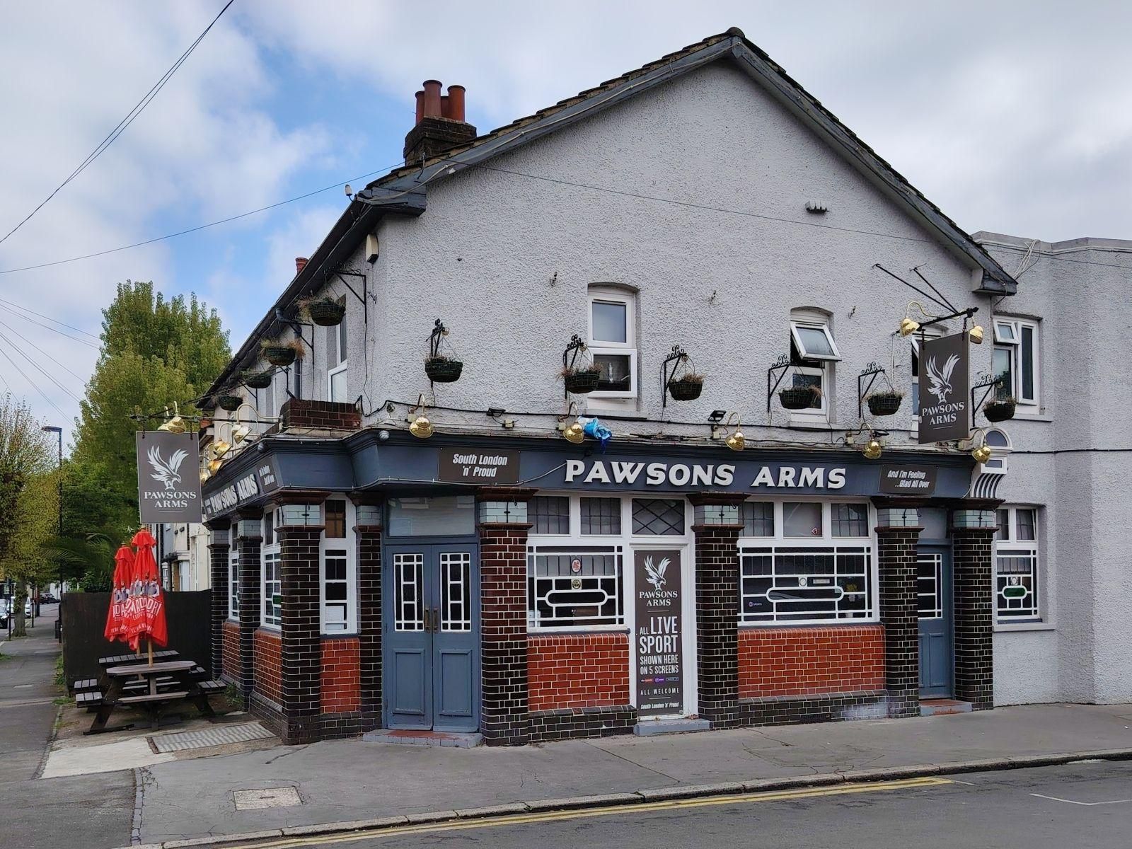 Pawson's Arms, Croydon. (Pub, External, Key). Published on 24-04-2025