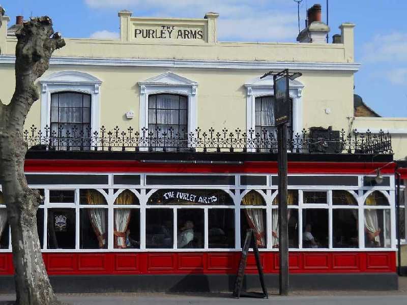Purley Arms, South Croydon. (Pub, External, Key). Published on 15-09-2014