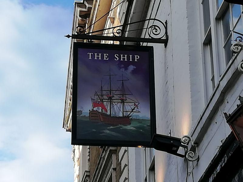 Ship, Croydon - sign. (Pub, Sign). Published on 05-05-2024 