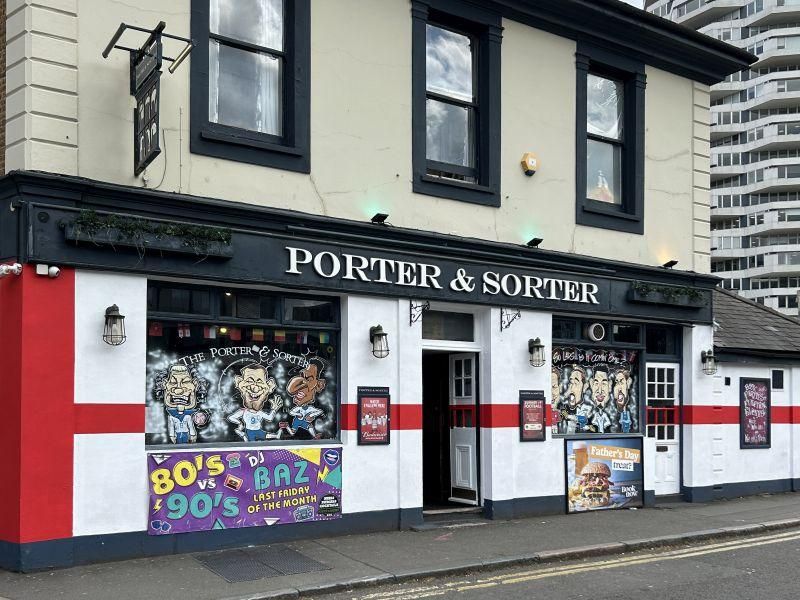 Porter & Sorter, Croydon. (Pub, External). Published on 25-05-2024