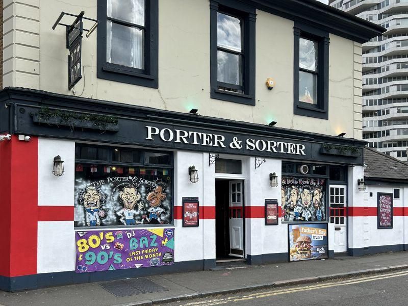 Porter & Sorter, Croydon. (Pub, External, Key). Published on 25-05-2024