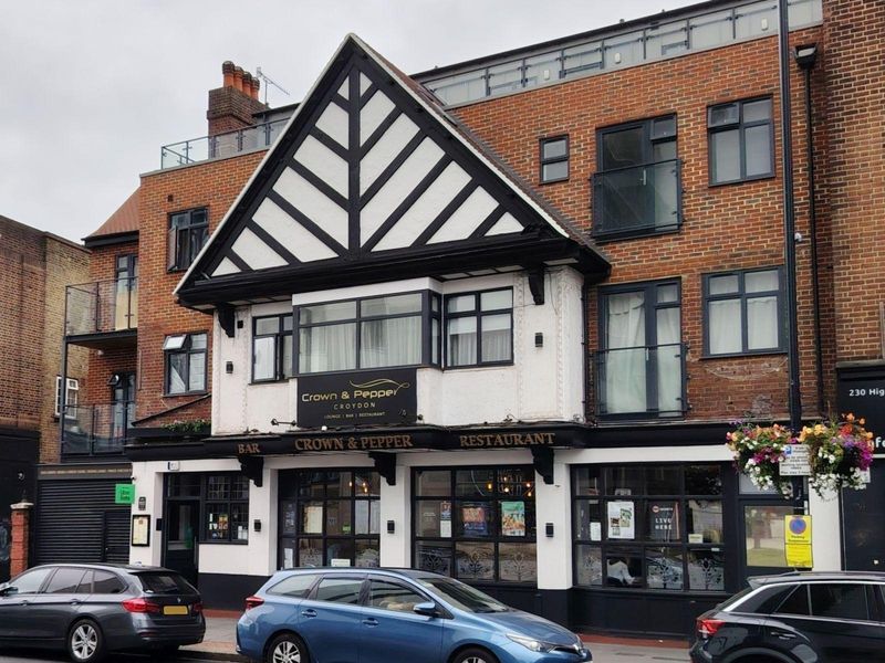 Crown & Pepper, Croydon. (Pub, External, Key). Published on 20-08-2025