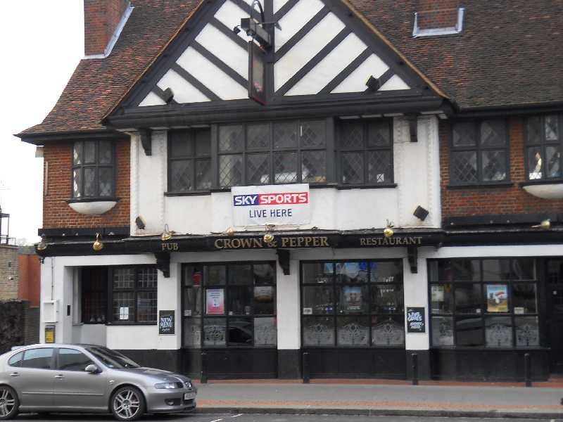 Crown & Pepper, Croydon. (Pub, External, Key). Published on 15-09-2014