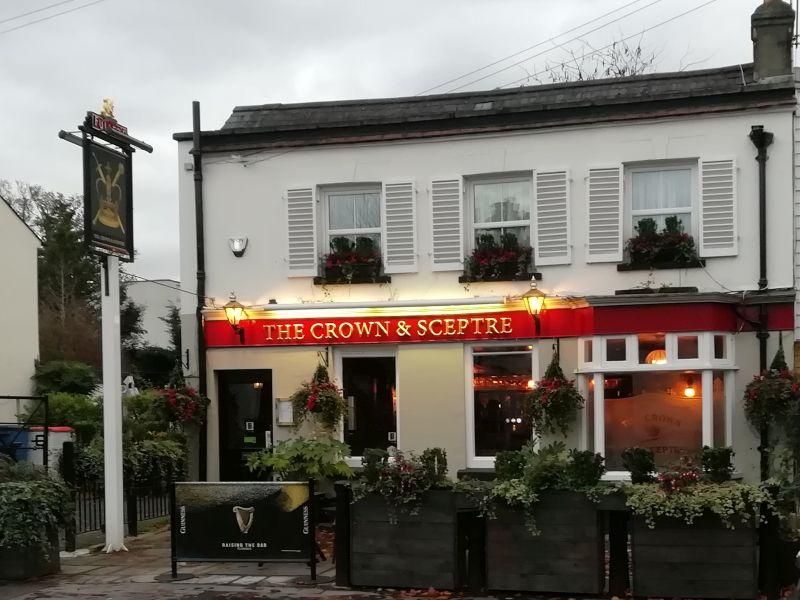 Crown & Sceptre, South Croydon. (Pub, External, Key). Published on 02-12-2023