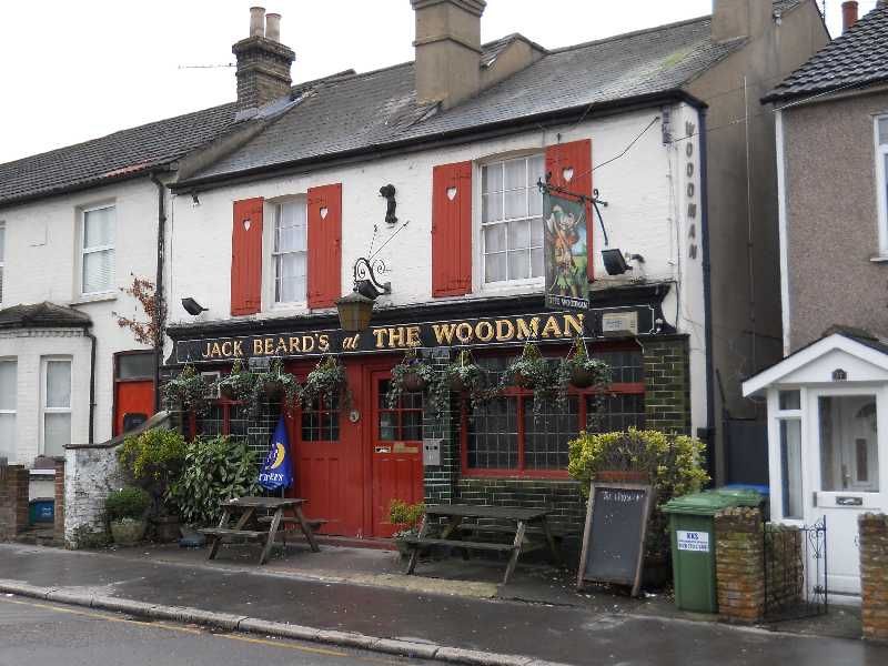 Woodman, South Croydon. (Pub, External, Key). Published on 15-09-2014