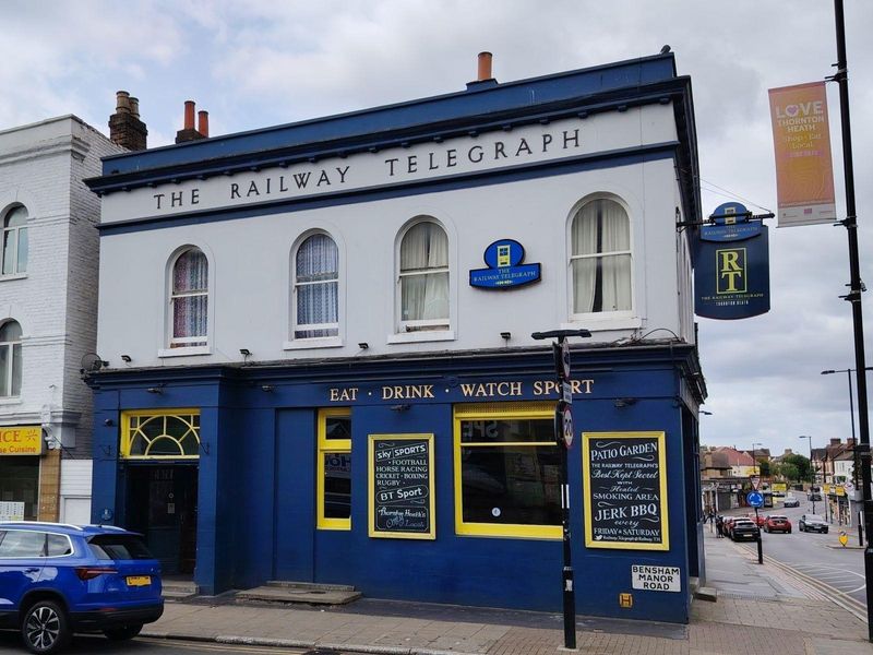 Railway Telegraph, Thornton Heath. (Pub, External). Published on 05-06-2025 