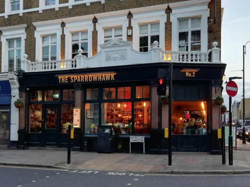 Sparrowhawk, Crystal Palace. (Pub, External, Key). Published on 16-10-2022
