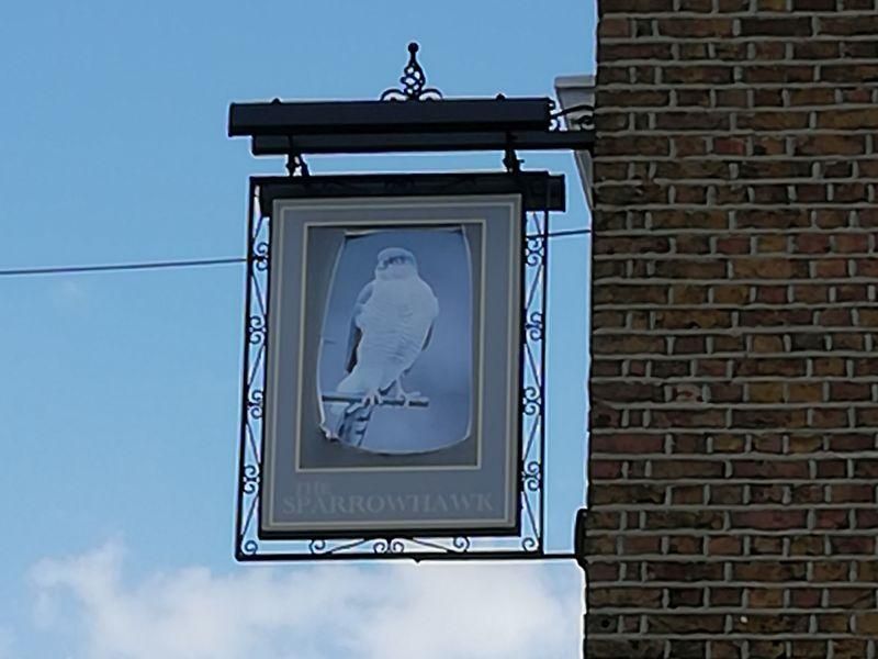 Sparrowhawk, Crystal Palace. (Pub, Sign). Published on 11-05-2024