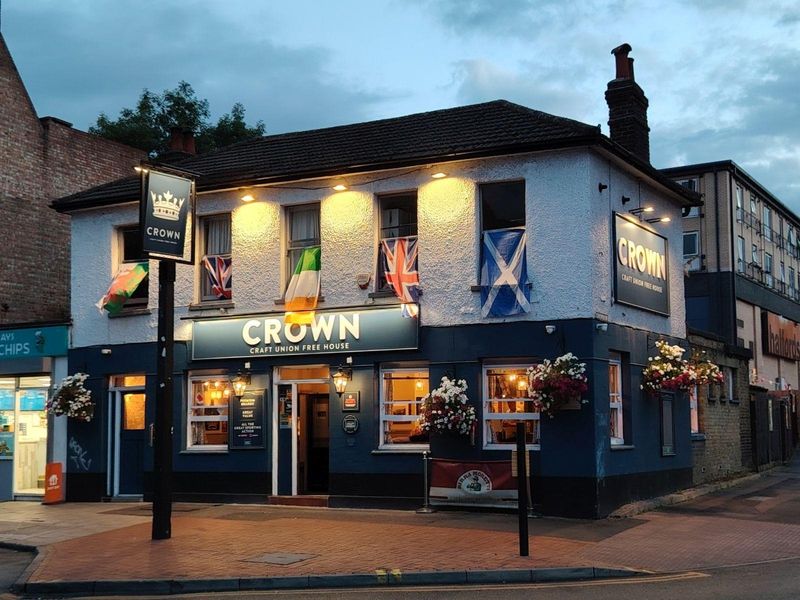 Crown, Sutton. (Pub, External, Key). Published on 18-07-2025