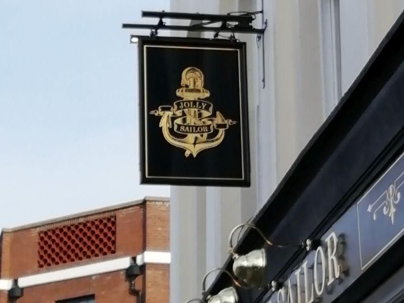 Jolly Sailor, SE25. (Pub, Sign). Published on 11-05-2024
