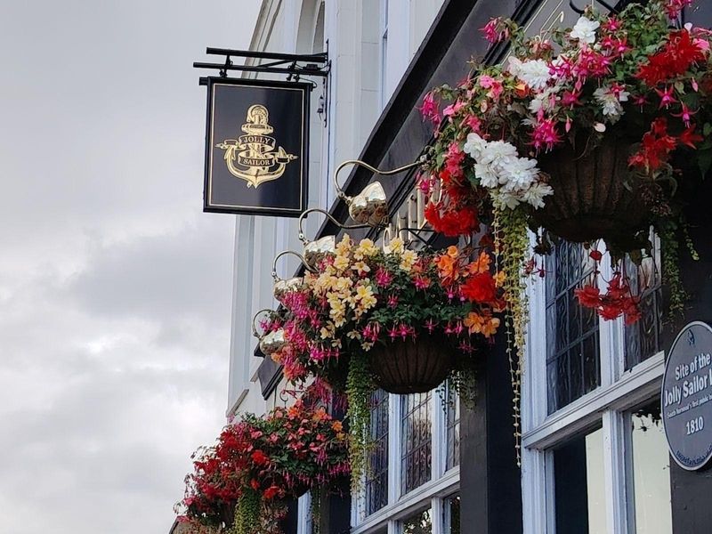 Jolly Sailor, South Norwood. (Pub, External, Sign). Published on 01-09-2025 
