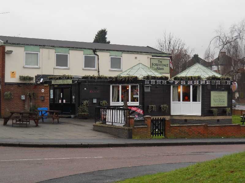 Forestdale Arms, Croydon. (Pub, External, Key). Published on 15-09-2014