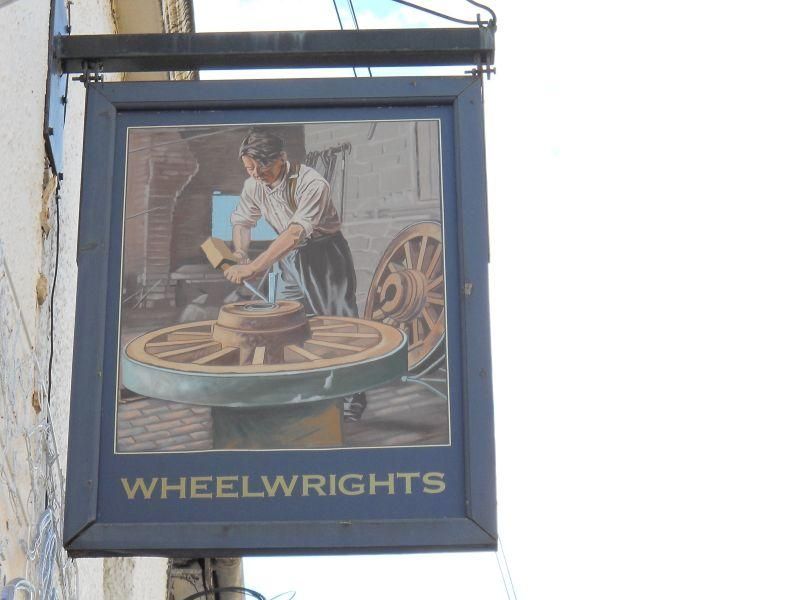 Wheelwright's Arms, Croydon - sign. (Pub, Sign). Published on 05-05-2024