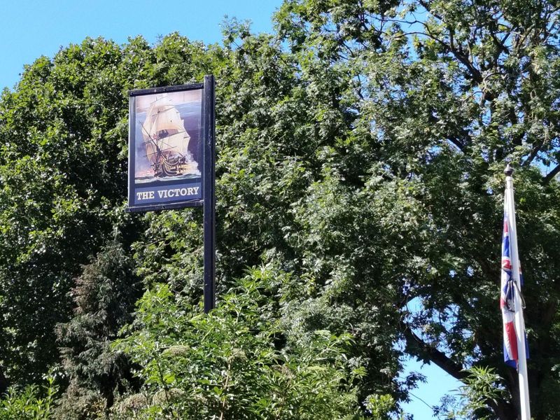 Victory Club, South Norwood. (External, Sign). Published on 11-07-2025 