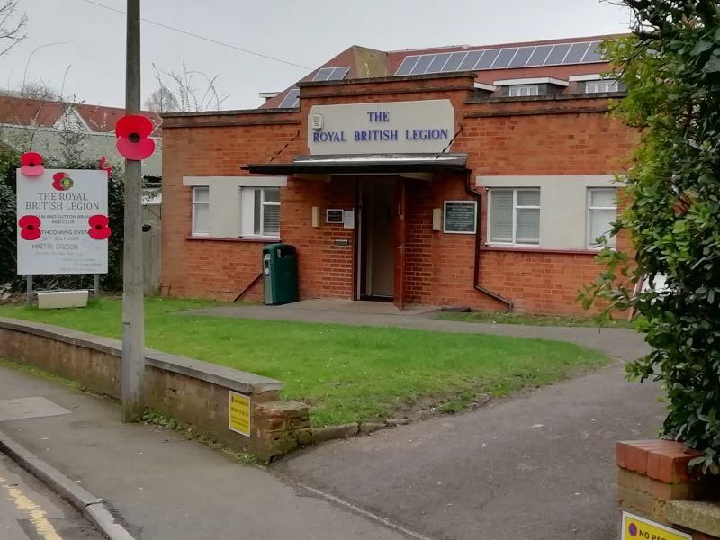 Royal British Legion Cheam. (External, Key). Published on 20-03-2019