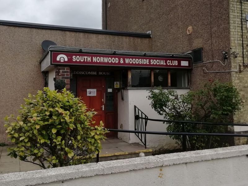 South Norwood & Woodside Social Club. (External, Key). Published on 29-08-2021 