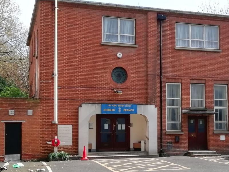 Royal British Legion Norbury. (External, Key). Published on 29-03-2019