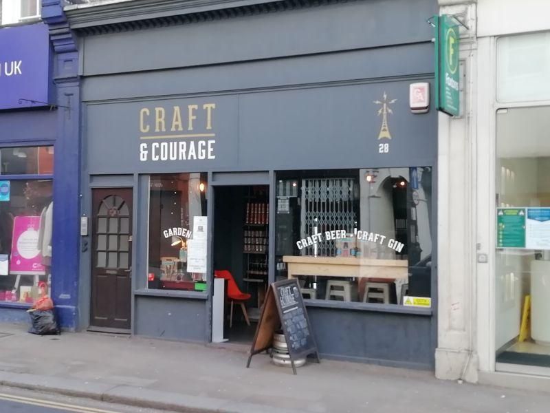 Craft & Courage, Crystal Palace. (Pub, External). Published on 10-05-2024