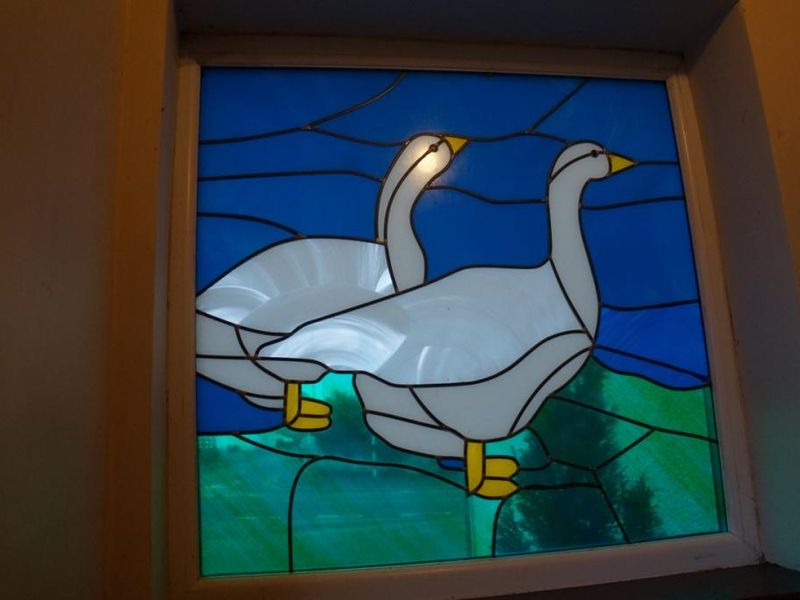 Geese welcome here!. (Sign, Key). Published on 05-02-2018