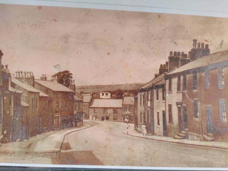 House on right, with the sign on wall. (Pub, External, Key). Published on 01-01-1970 