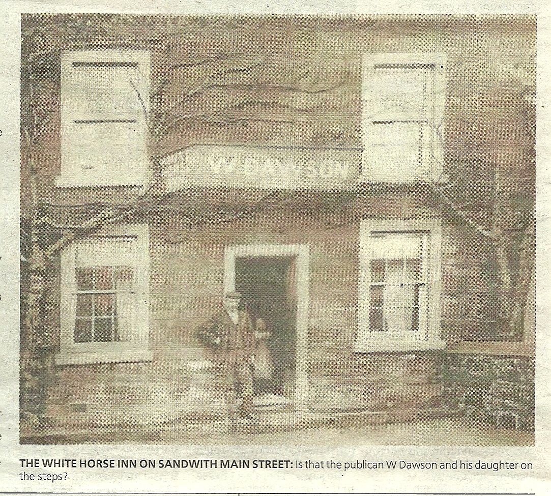 Publican W Dawson and daughter. (External, Key). Published on 01-01-1970