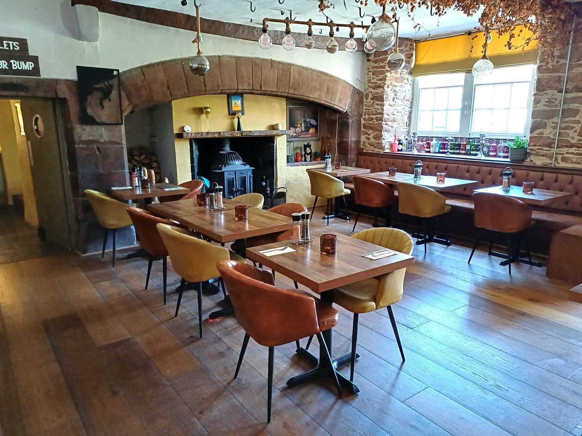 The fireplace (12/07/2025 Adrian Smith). (Pub, Bar, Restaurant). Published on 01-08-2025