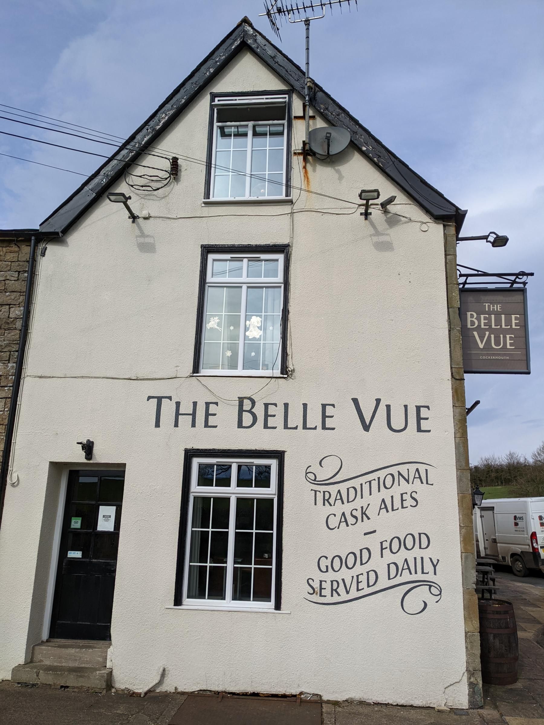 Belle Vue March 2022. (External, Sign). Published on 11-03-2022