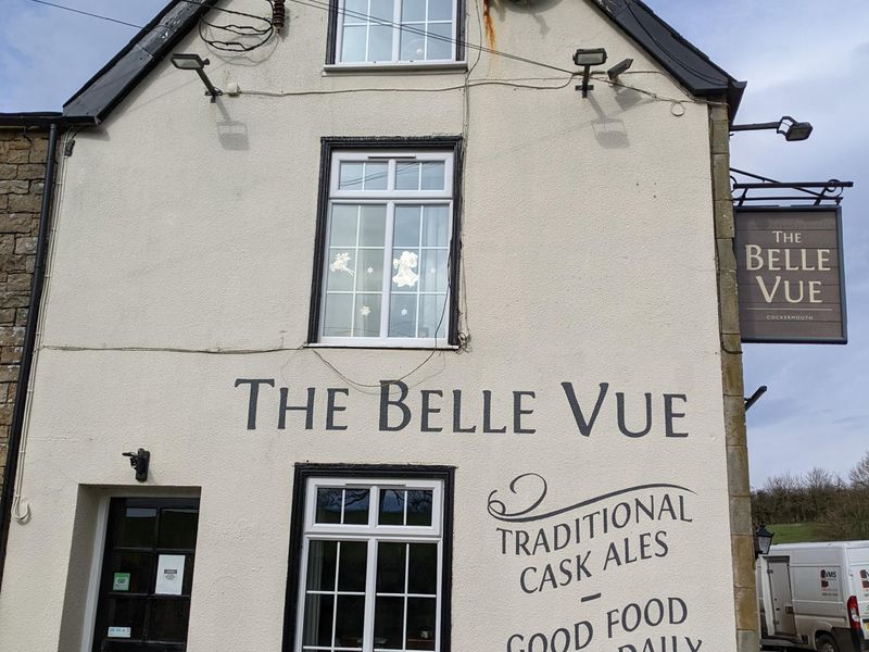 Belle Vue March 2022. (External, Sign). Published on 11-03-2022