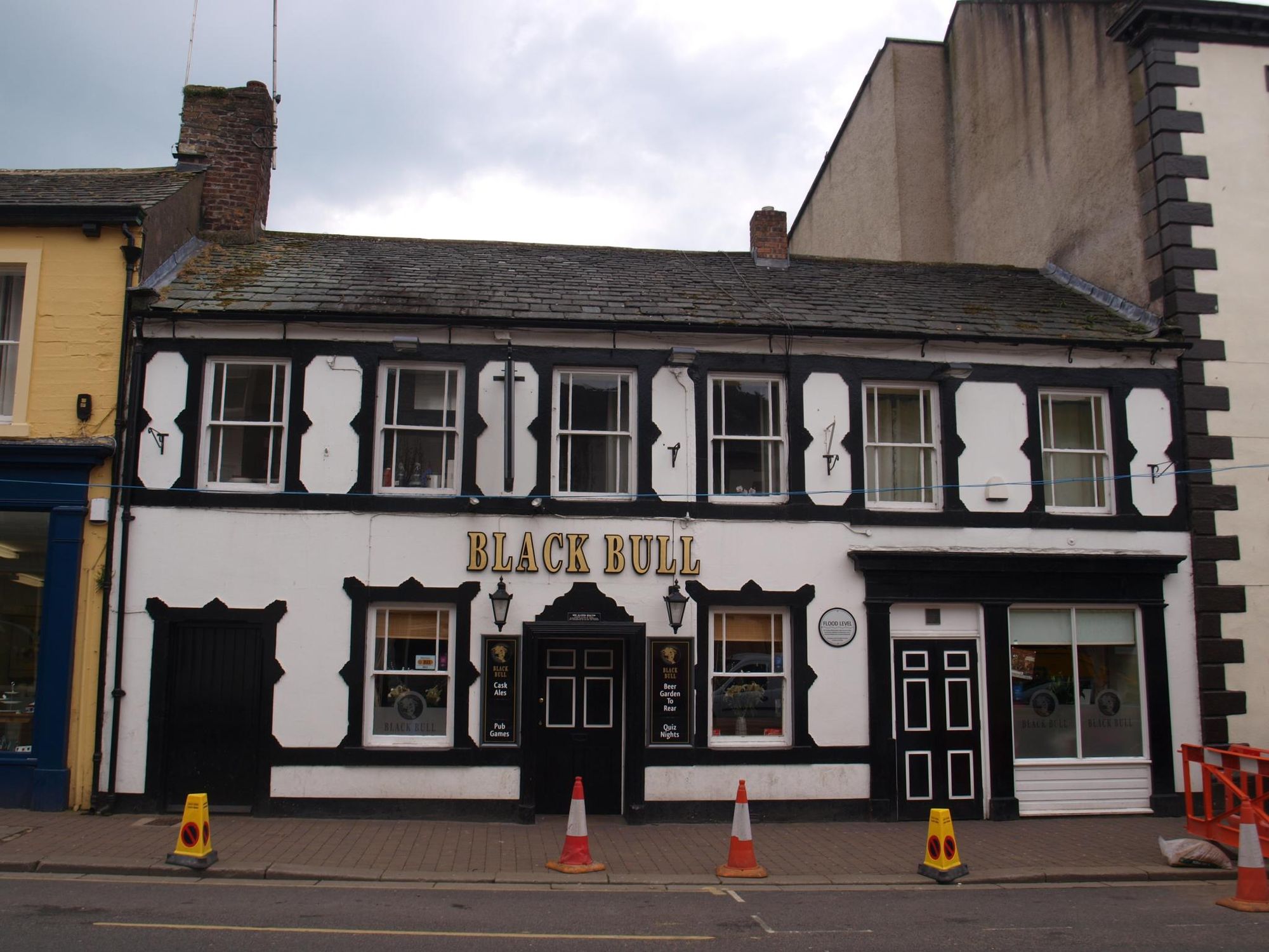 Black Bull at Cockermouth. (Pub, Key). Published on 10-06-2016