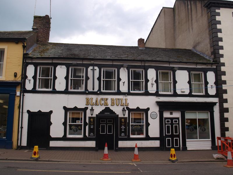 Black Bull at Cockermouth. (Pub, Key). Published on 10-06-2016