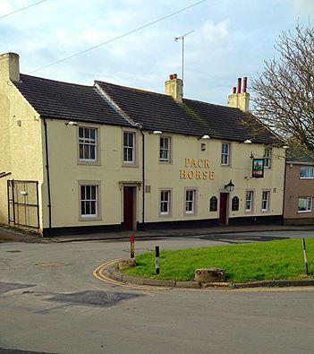Packhorse with no cars outside . (Pub, External, Key). Published on 27-02-2016