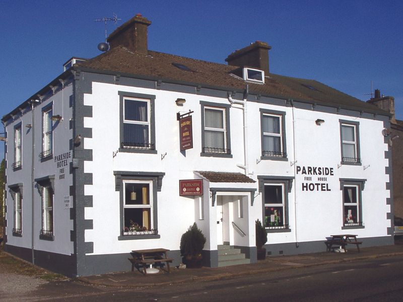Parkside Hotel at Cleator Moor. (Pub, External, Key). Published on 01-01-1970