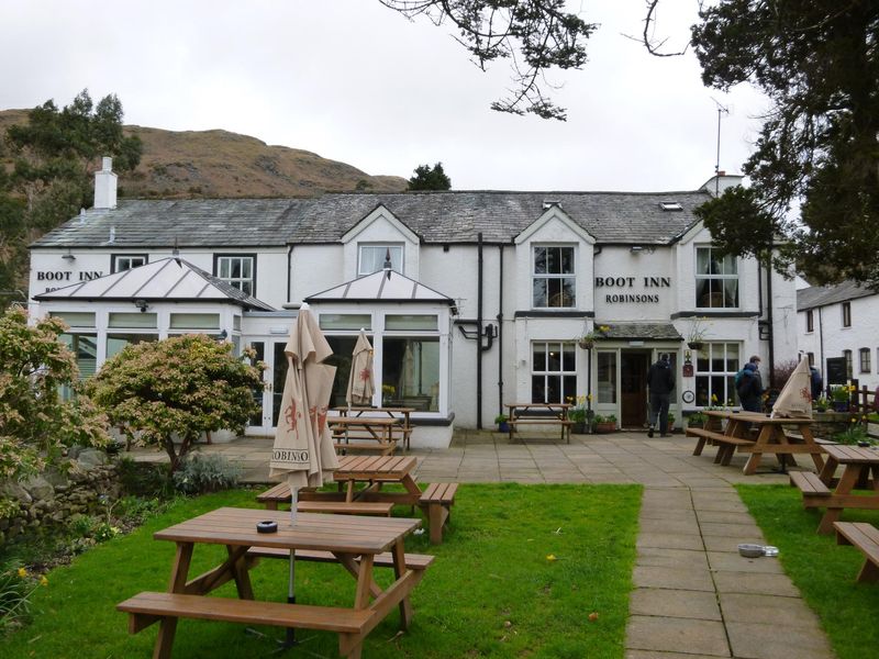 Boot Inn from garden. (Brewery, External, Garden). Published on 01-04-2016 