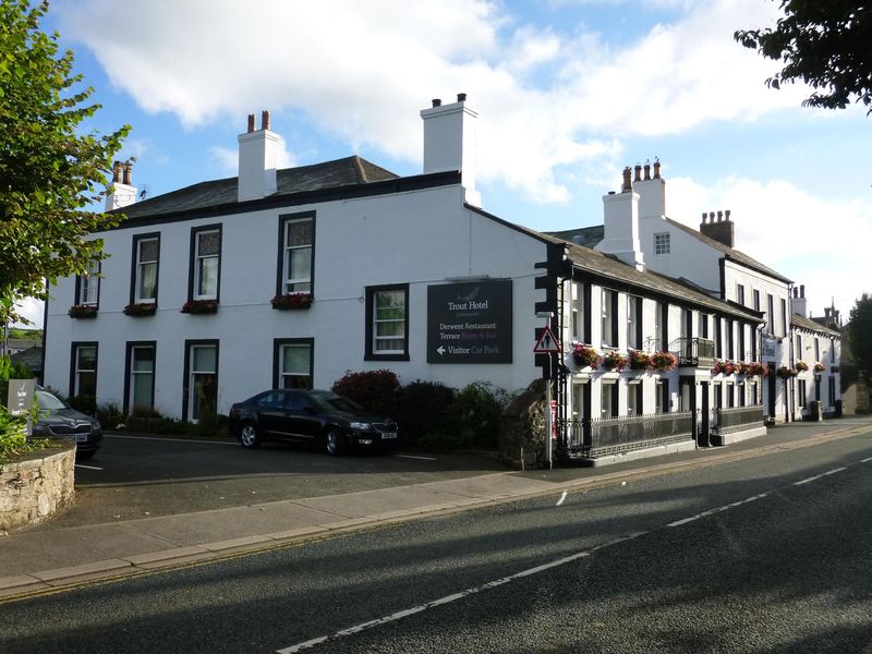 Trout Hotel Cockermouth. (Pub, Restaurant, Garden, Key). Published on 10-06-2016