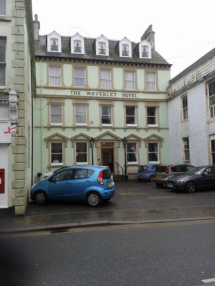 Waverley Hotel Main entrance. (Pub, Festival, Key). Published on 01-01-1970