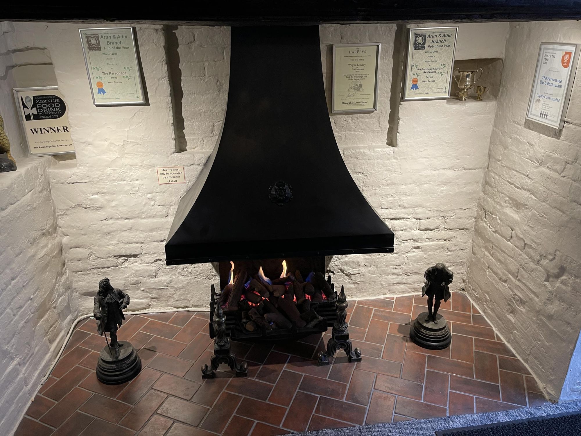 Fireplace in bar area. Published on 06-01-2026