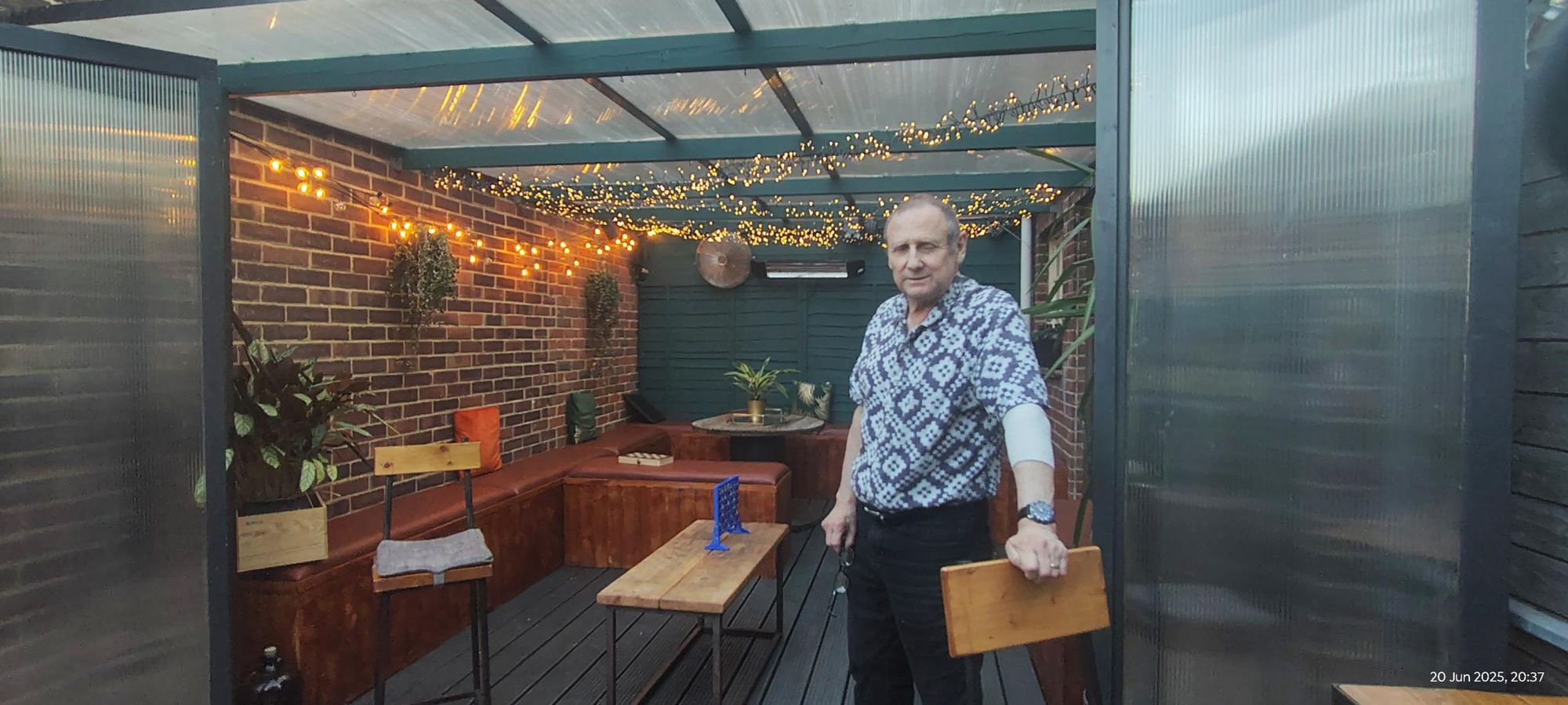 New back room outside space. (Pub). Published on 23-06-2025