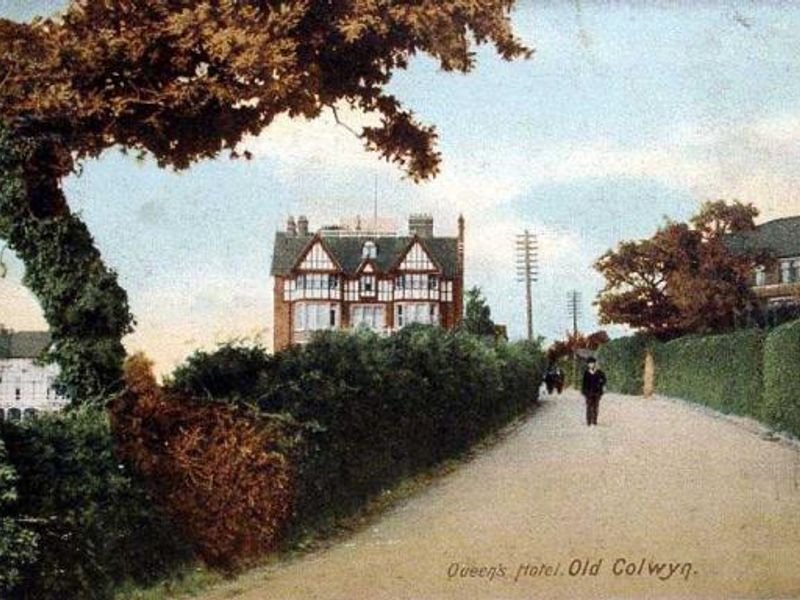 Queens Hotel Old Colwyn. (External, Key). Published on 01-04-2015