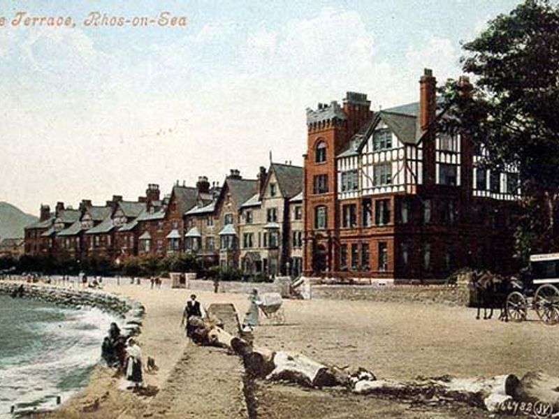 Rhos Abbey Hotel. (Pub, External, Key). Published on 07-09-2016 
