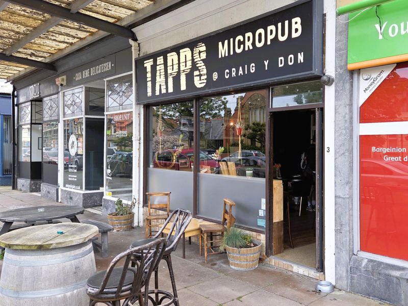 Tapps@Craig Y Don 2026. (Pub, External, Key). Published on 03-05-2026