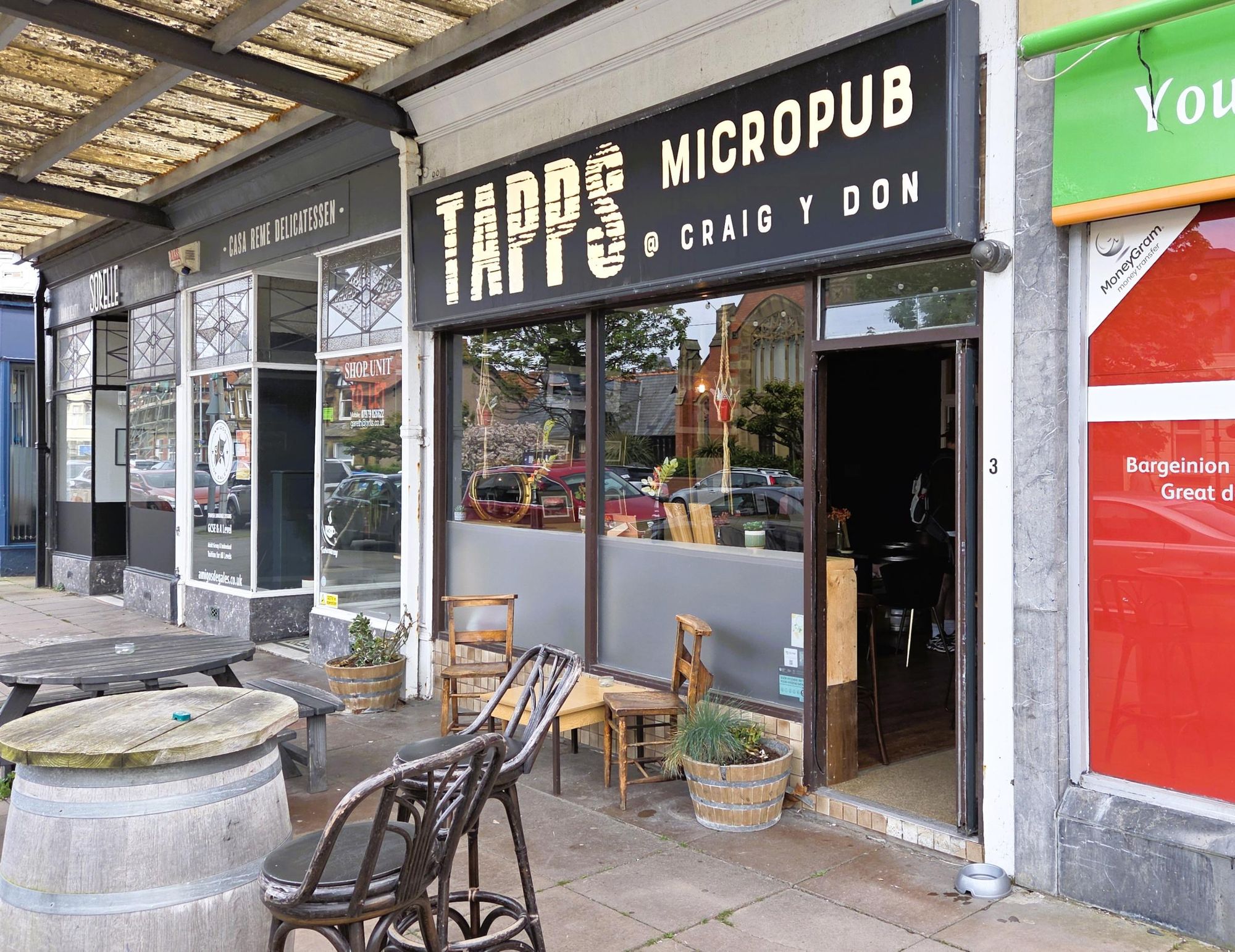 Tapps@Craig Y Don 2026. (Pub, External, Key). Published on 03-05-2026